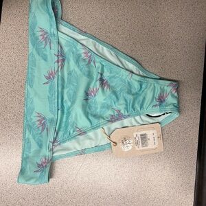 Tropical Print Bikini Bottom